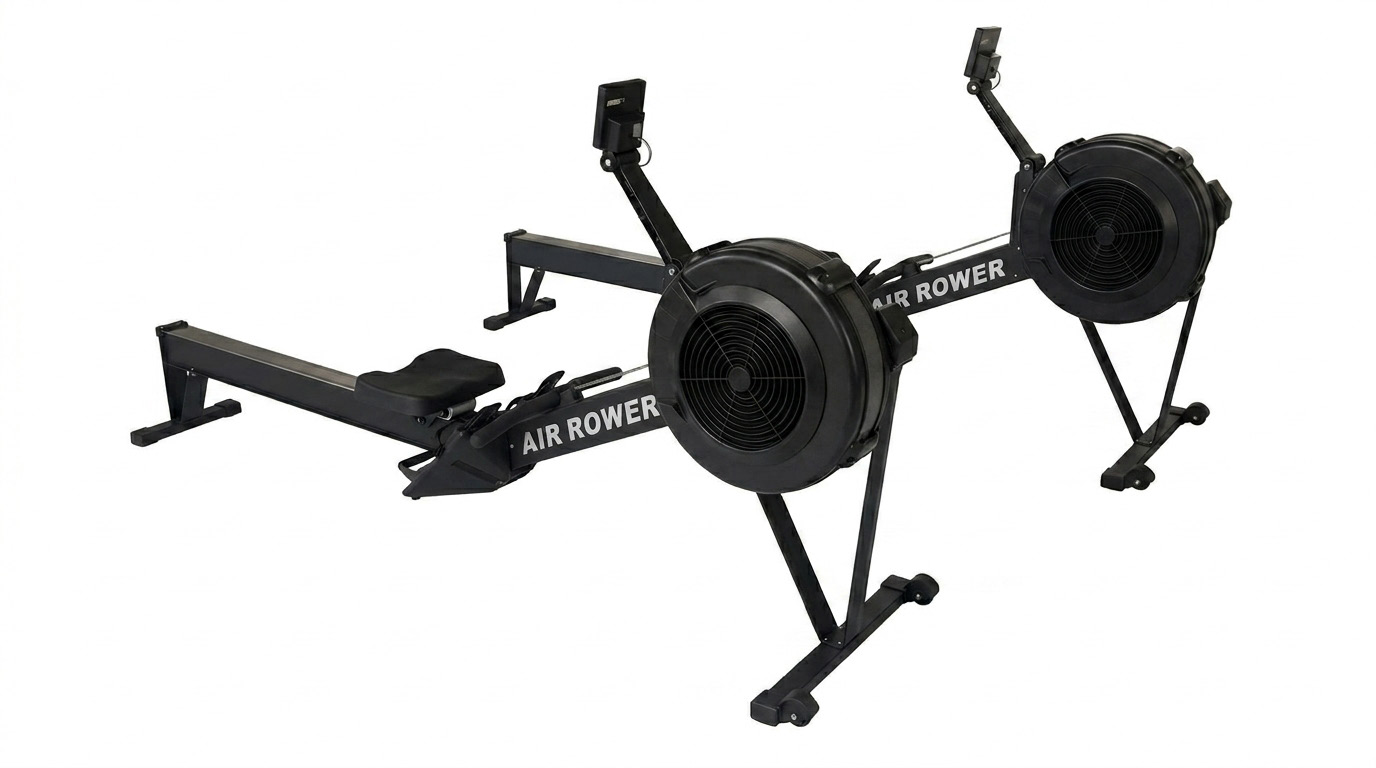 Indoor Rower nero per allenamento cardiovascolare